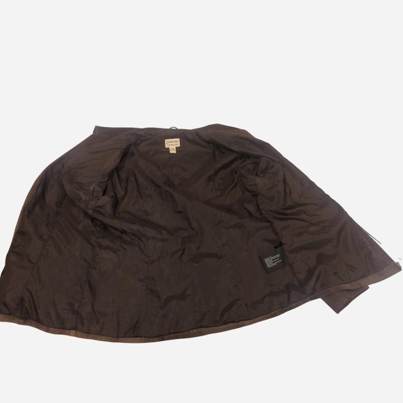 St. John's Bay Brown Suede Boho Western Zip-Front Jacket - Picture 6 of 6